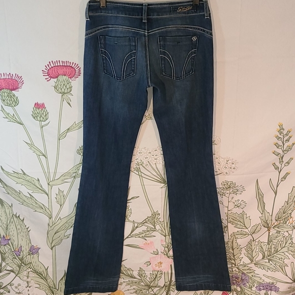 SERFONTAINE JEANS 26 boot low Stretch Designer j - Picture 5 of 8